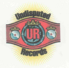UR UNDISPUTED RECORDS logo
