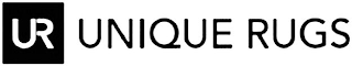 UR UNIQUE RUGS logo
