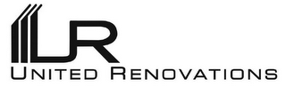 UR UNITED RENOVATIONS logo
