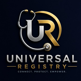 UR UNIVERSAL REGISTRY CONNECT. PROTECT. EMPOWER. logo
