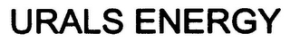 URALS ENERGY logo