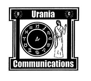 URANIA COMMUNICATIONS U C logo