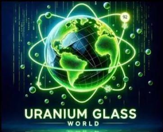 URANIUM GLASS WORLD logo