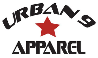 URBAN 9 APPAREL logo
