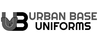 URBAN BASE UNIFORMS UB logo