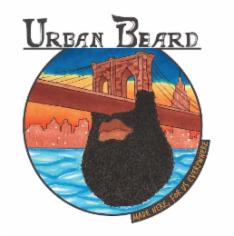 URBAN BEARD MADE HERE FOR US EVERYWHERE logo