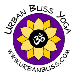 URBAN BLISS YOGA WWW.URBANBLISS.COM logo