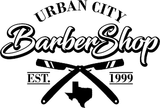 URBAN CITY BARBER SHOP EST. 1999 logo
