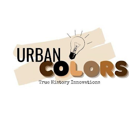 URBAN COLORS TRUE HISTORY INNOVATIONS logo