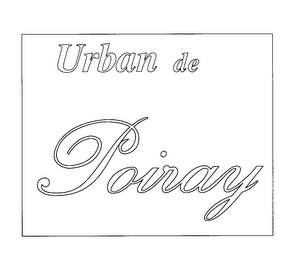 URBAN DE POIRAY logo