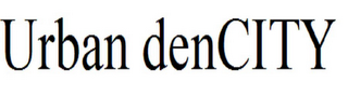 URBAN DENCITY logo