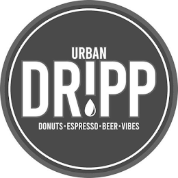 URBAN DRIPP DONUTS ESPRESSO BEER VIBES logo