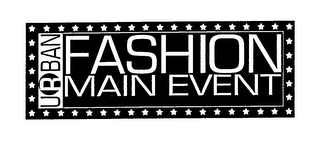 URBAN FASHION MAIN EVENT logo