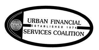 URBAN FINANCIAL SERVICES COALITION ESTABLISHED 1974 NAUB logo