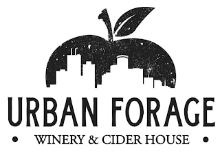 URBAN FORAGE · WINERY & CIDER HOUSE · logo