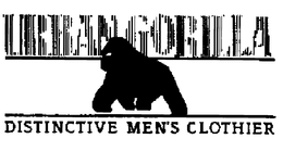 URBAN GORILLA DISTINCTIVE MEN'S CLOTHIER logo