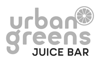 URBAN GREENS JUICE BAR logo