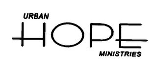 URBAN HOPE MINISTRIES logo