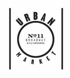 URBAN NO 11 BROADWAY WILLIAMSBURG MARKET logo