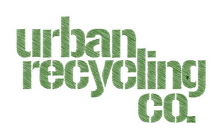 URBAN RECYCLING CO. logo
