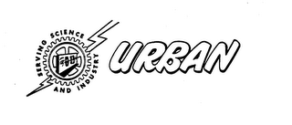 URBAN SERVING SCIENCE AND INDUSTRY. logo