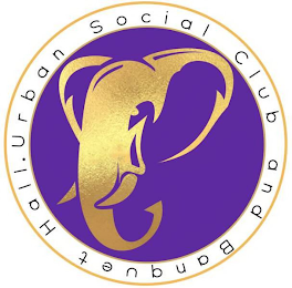 URBAN SOCIAL CLUB AND BANQUET HALL. logo