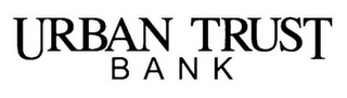 URBAN TRUST BANK logo