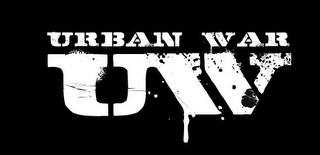 URBAN WAR UW logo
