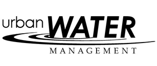 URBAN WATER MANAGEMENT logo