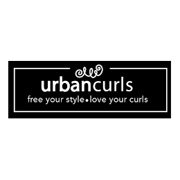 URBANCURLS FREE YOUR STYLE LOVE YOUR CURLS logo