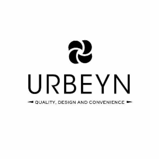 URBEYN QUALITY, DESIGN AND CONVENIENCE logo