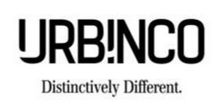 URBINCO DISTINCTIVELY DIFFERENT. logo