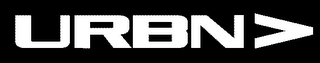URBN> logo