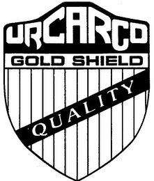 URCARCO GOLD SHIELD QUALITY logo