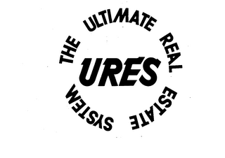 URES THE ULTIMATE REAL ESTATE SYSTEM logo