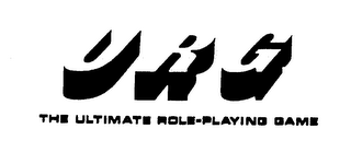 URG THE ULTIMATE ROLE-PLAYING GAME logo