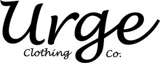 URGE CLOTHING CO. logo