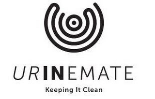 URINEMATE KEEPING IT CLEAN logo