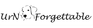 URNFORGETTABLE logo