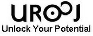 UROOJ UNLOCK YOUR POTENTIAL logo