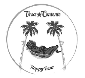 URSA CONTENTE HAPPY BEAR logo
