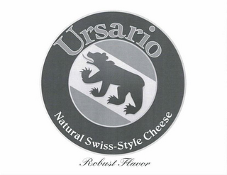 URSARIO NATURAL SWISS-STYLE CHEESE ROBUST FLAVOR logo
