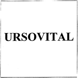 URSOVITAL logo