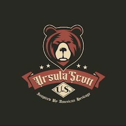 URSULA SCOTT U.S. INSPIRED BY AMERICAN HERITAGE logo