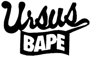 URSUS BAPE logo