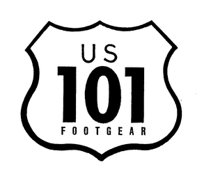 US 101 FOOTGEAR logo