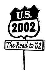 U.S. 2002 THE ROAD TO '02 logo