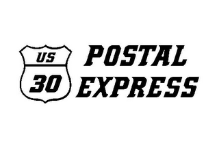 US 30 POSTAL EXPRESS logo
