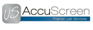 US ACCUSCREEN PREMIER LAB SERVICES logo