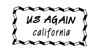 US AGAIN CALIFORNIA logo